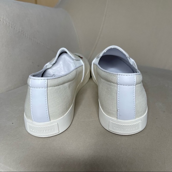 New! Katy Perry Size 7 Shoes Cherry Sequin Print The Kerry Sneaker Slip On - Picture 4 of 5